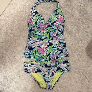 Lilly Pulitzer Multicolor Floral Swimsuit